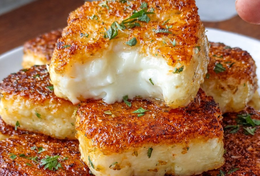 Queijo Coalho Dourado: Sabor Irresistível em Minutos!