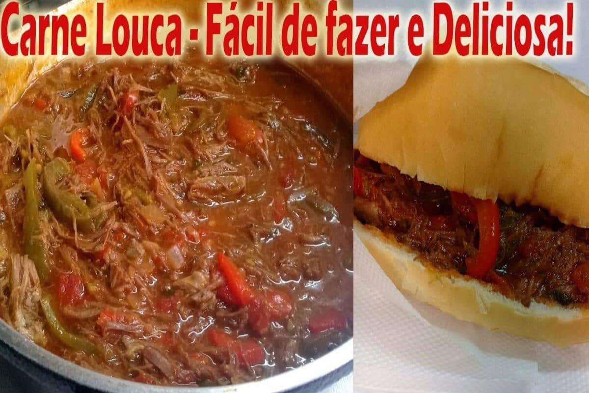 Carne Louca Perfeita: Sirva no Pão Francês e Impressione!