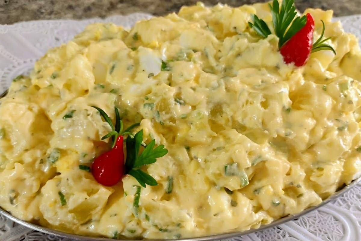 Salada de Batata com Ovos: Sabor em Minutos