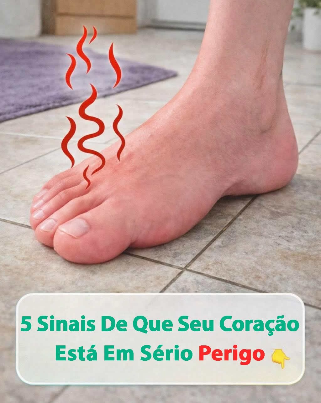 Pés e Diabetes: Sinais de Alerta para Saúde Cardíaca