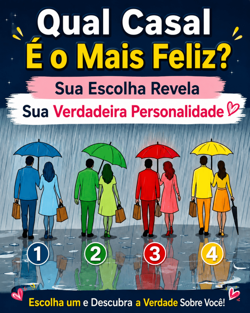 Teste de Personalidade: O Casal Mais Feliz Revela Traços Ocultos