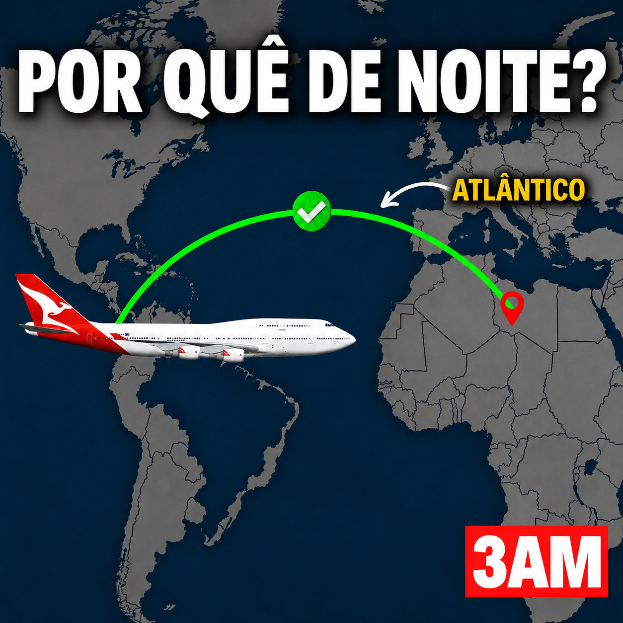 Voos Noturnos Atlântico: Estratégia Aérea Essencial