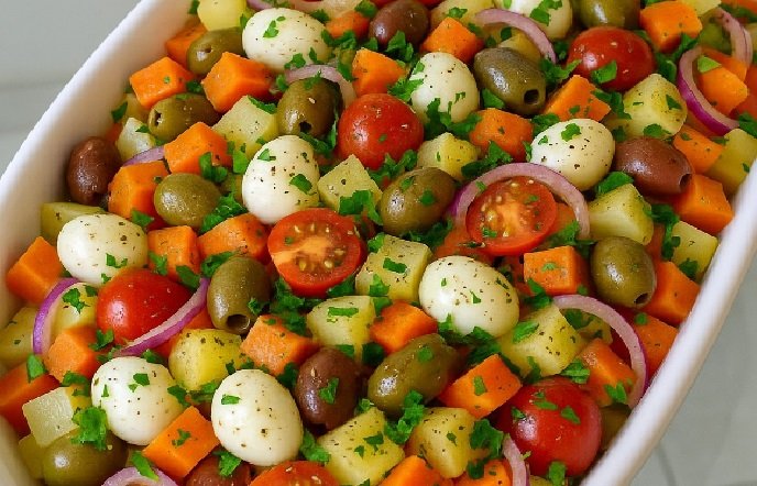 Salada Colorida: Preparo Simples e Sabor Inesquecível - https://frasfinance.com/