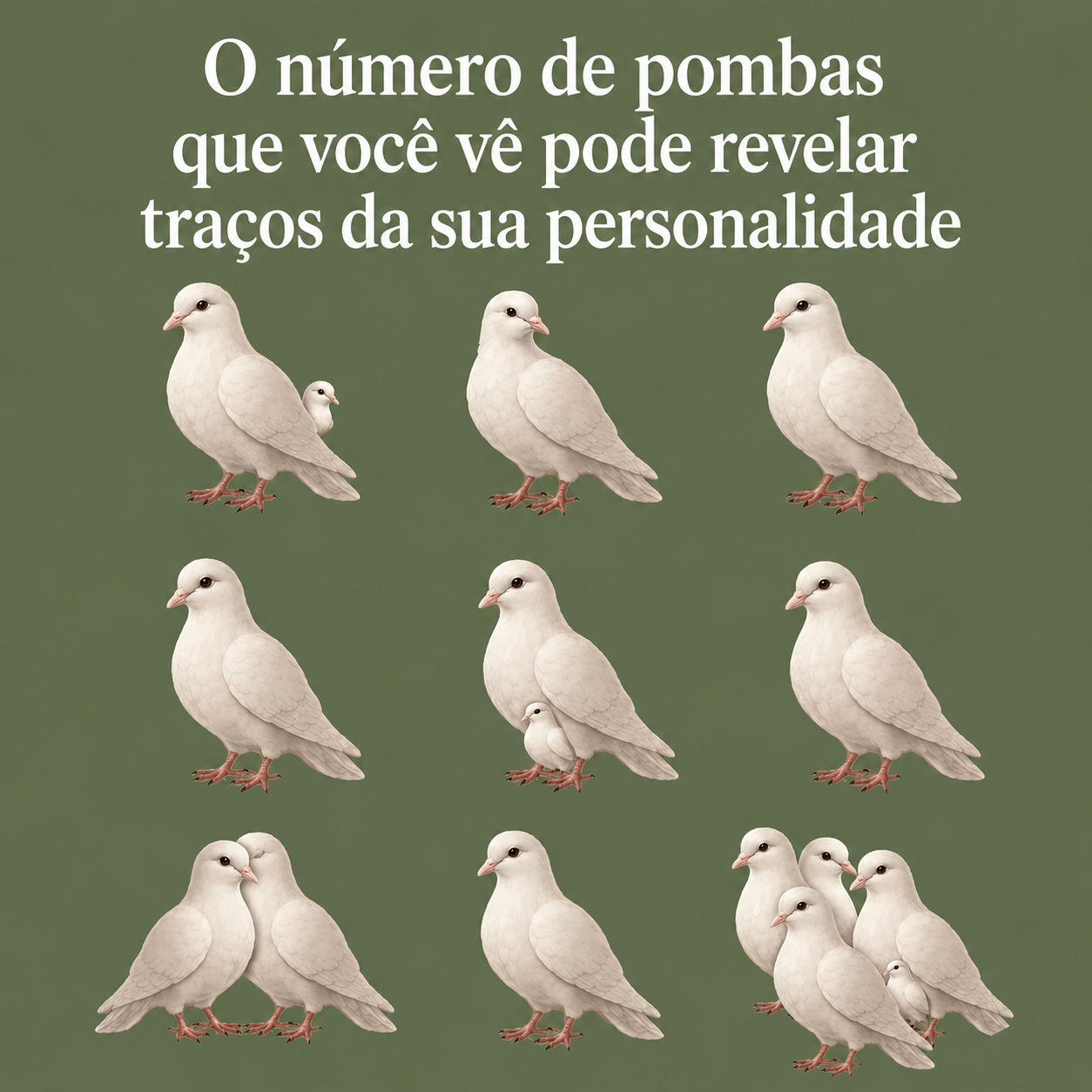 Teste das Pombas: Desvende Sua Personalidade Oculta