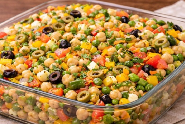 Salada de Grão de Bico: A Receita Fácil da Dona Ana