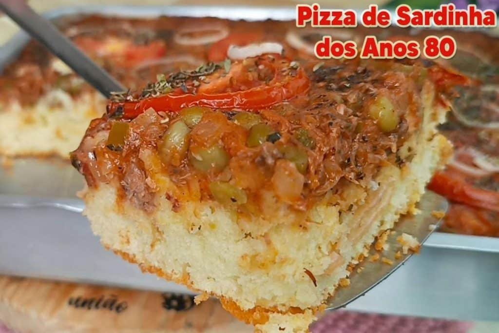 Pizza de Sardinha: Sabor Nostálgico dos Anos 80