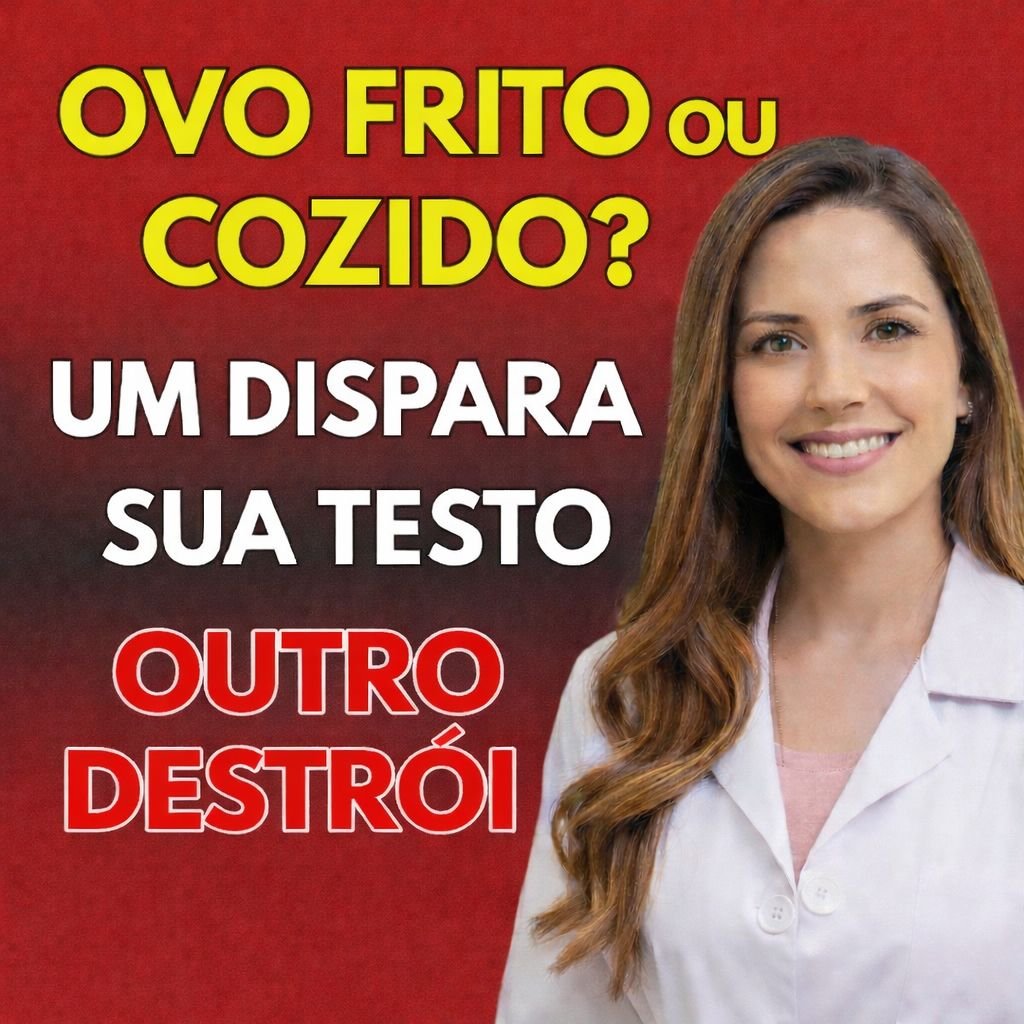 Ovo e Testosterona: Cozido ou Frito após os 50 Anos?