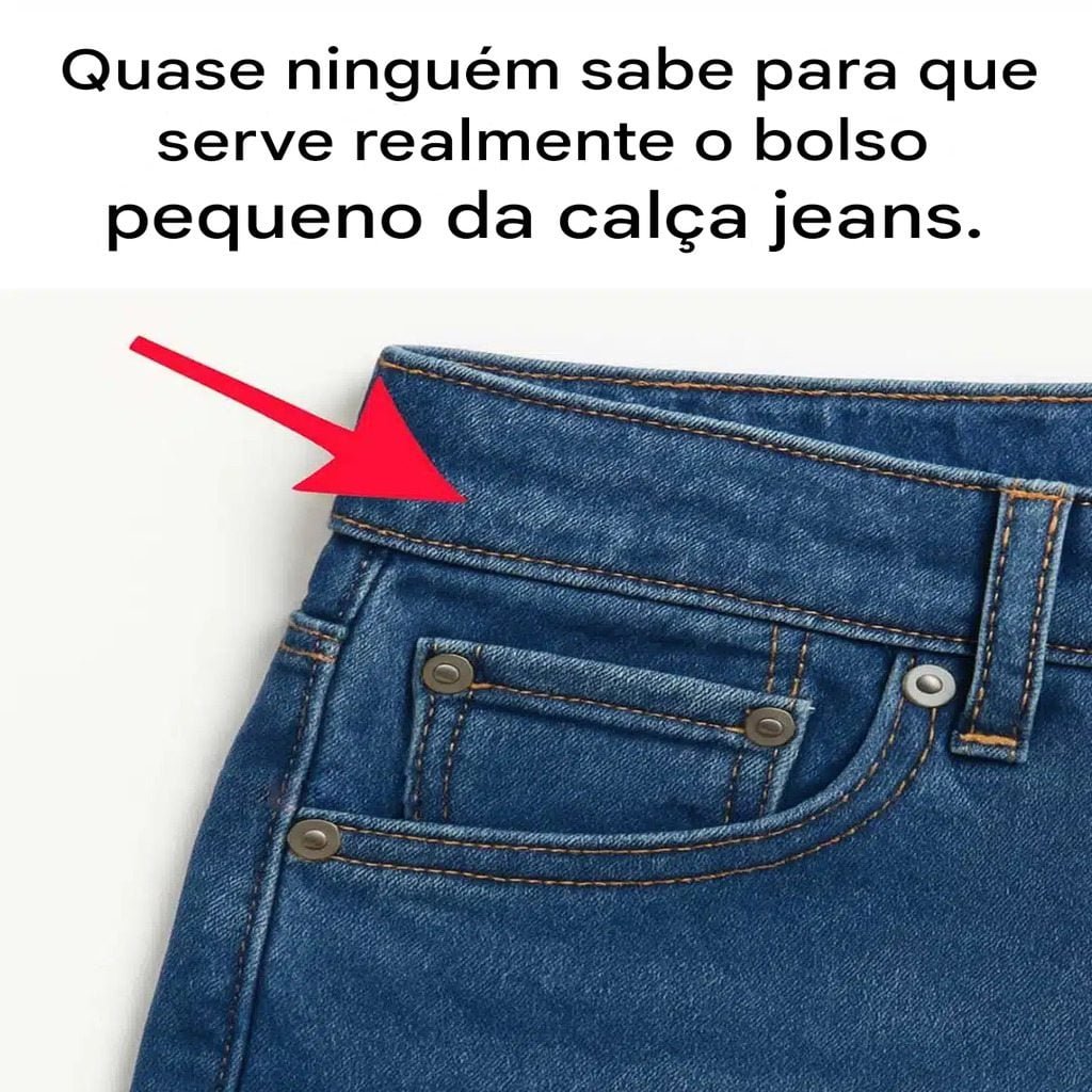 Bolso Pequeno Jeans: História e Utilidade Curiosa
