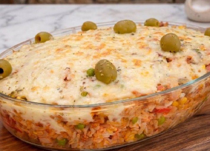 Arroz de Forno Cremoso: Sabor Inesquecível