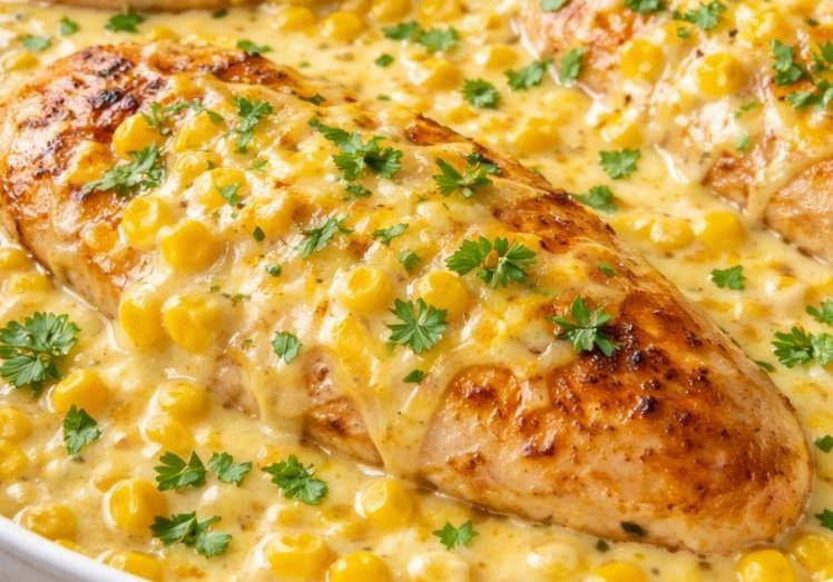 Filé de Frango com Creme de Milho: Sabor em Minutos