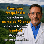 Banho em Idosos: Frequência Ideal e Cuidados Essenciais