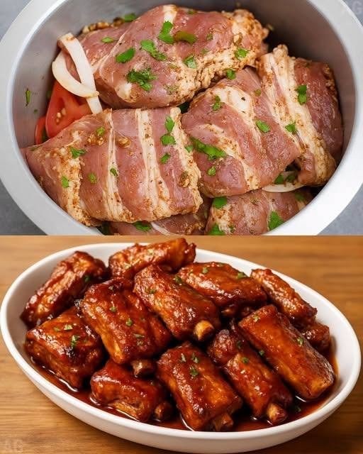 Costelinha de Porco na Pressão: Sabor e Suculência!
