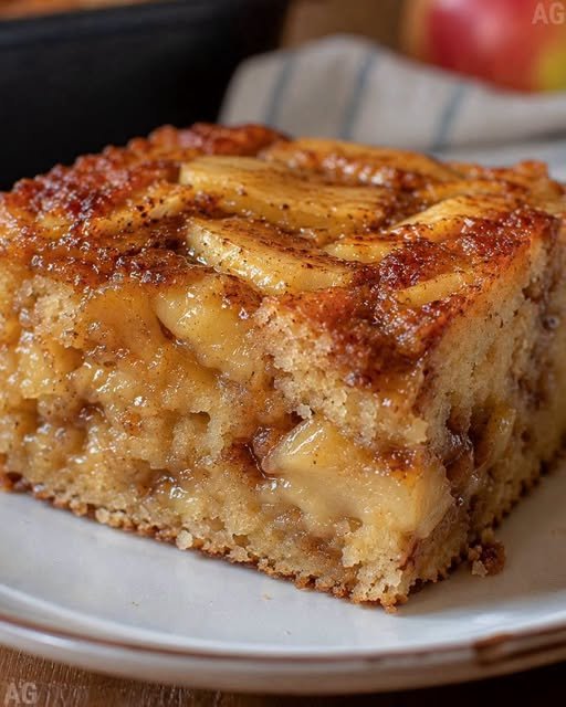 Bolo de Maçã com Canela