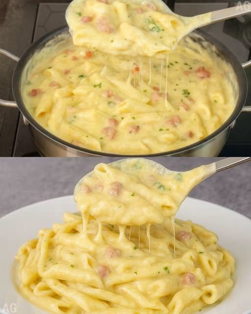 Macarrão ao Creme de Batata