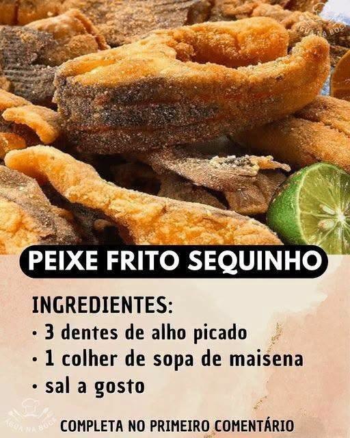 Peixe frito sequinho essa Dica vai fazer toda a diferença