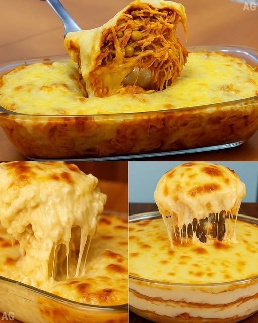 Todo sábado eu faço essa lasanha de batatas da vovó Palmi