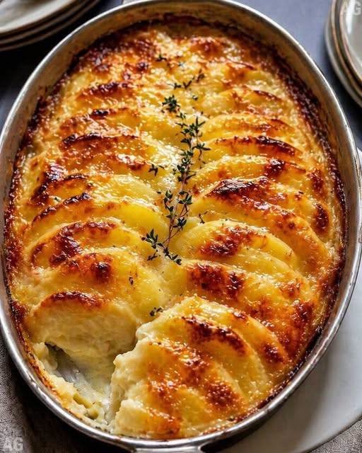 Batata Gratinada à Francesa