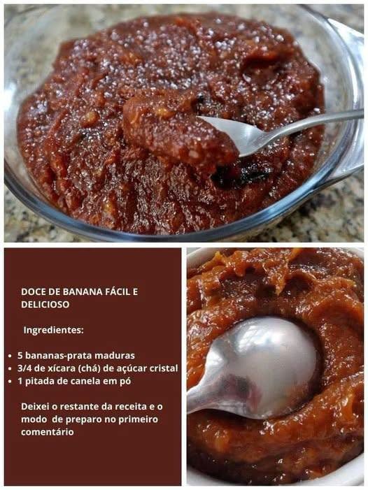 Doce de Banana Prata
